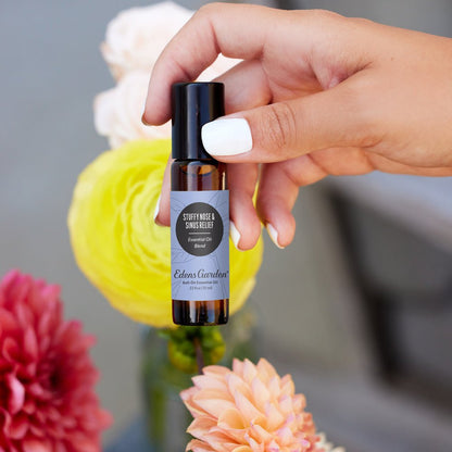 Stuffy Nose & Sinus Relief Essential Oil Blend- Best For Relieving Pressure & Clearing Nasal Passages