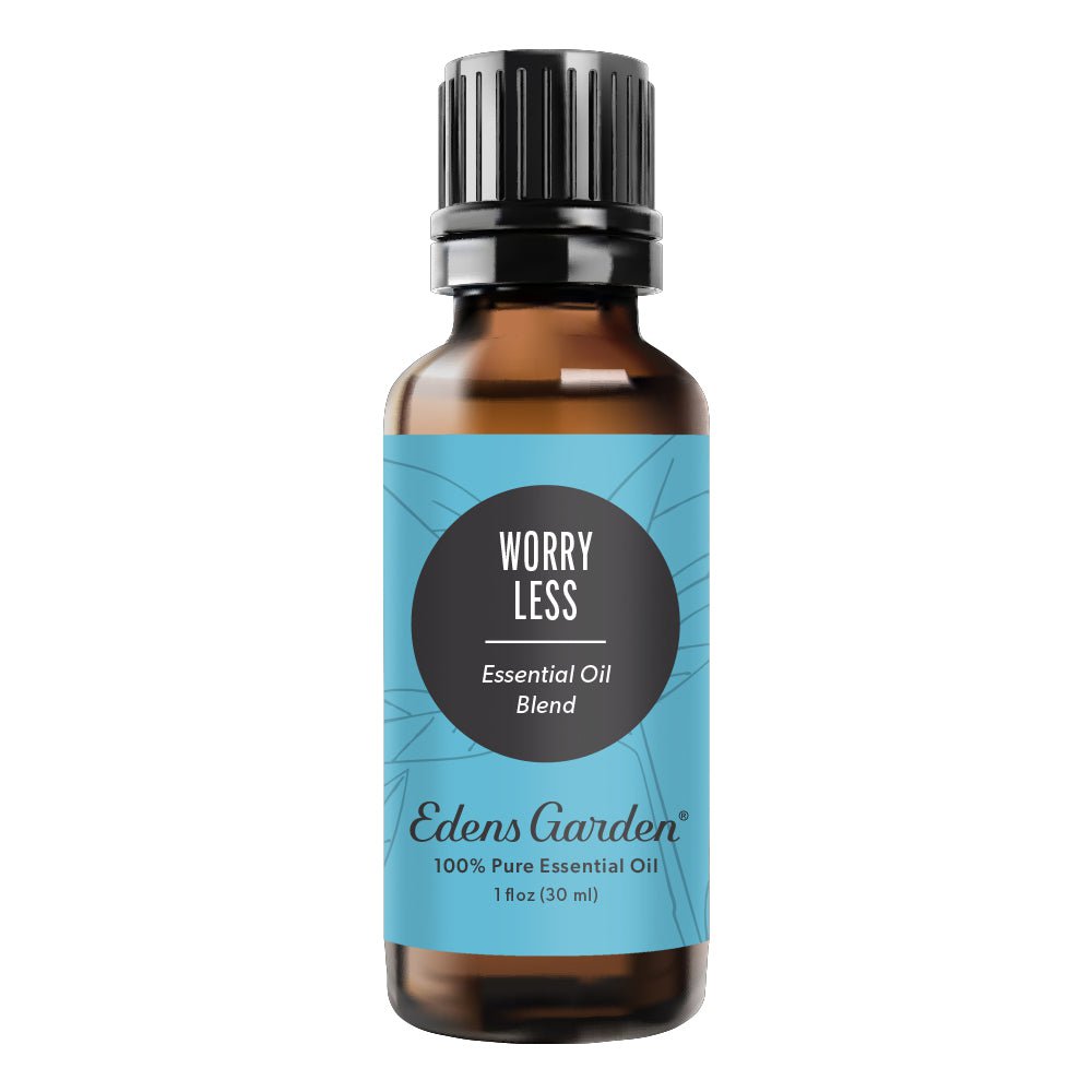 Worry Less Essential Oil Blend- For Calming Nerves, Anxiousness & Quieting Racing Thoughts