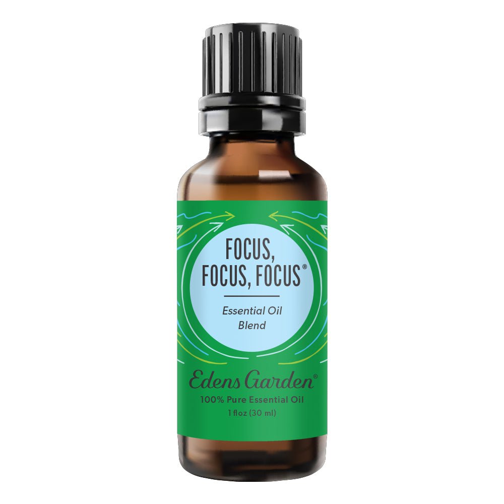 Focus, Focus, Focus™ - Essential Oil Blends For Kids - Edens Garden