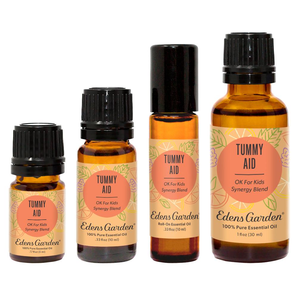 Tummy Aid Essential Oil Blend- For Kid Safe Digestion & Stomach Pain