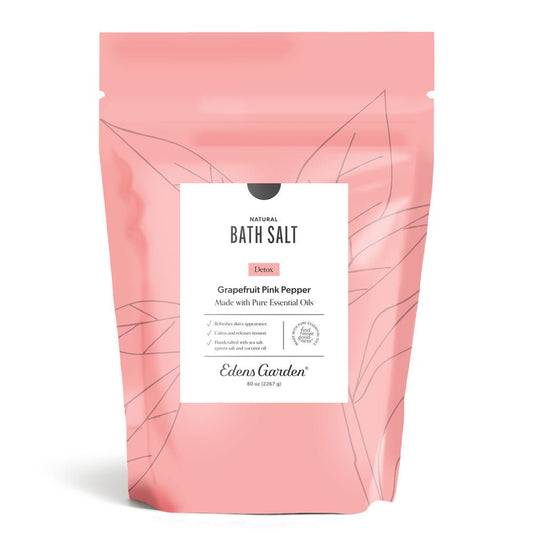Detox- Grapefruit Pink Pepper Bath Salt- 5 Pounds