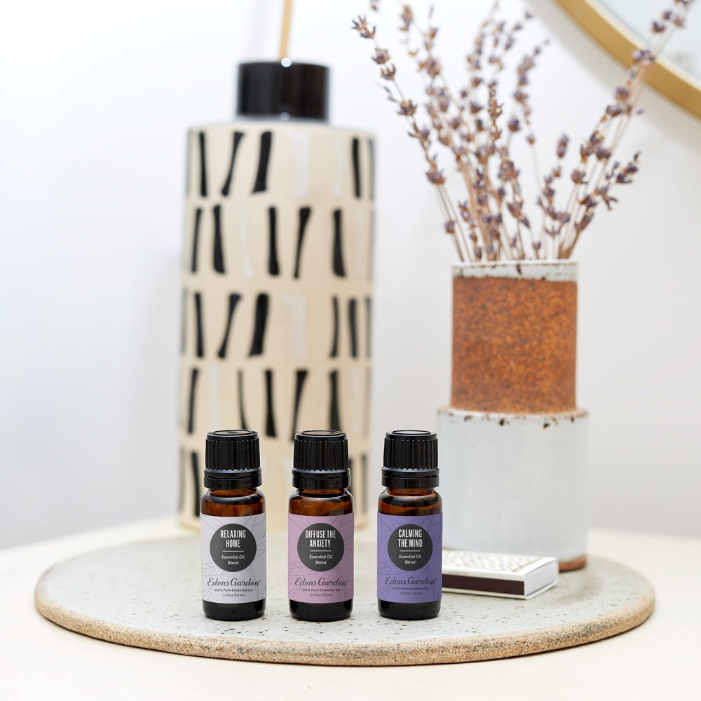 Diffuse The Anxiety Essential Oil Blend- To Reduce Stress, Lessen Depression & Improve Mood