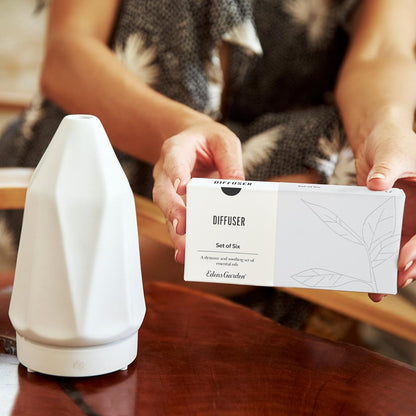 Diffuser-ready essential oil blends 6 set in white