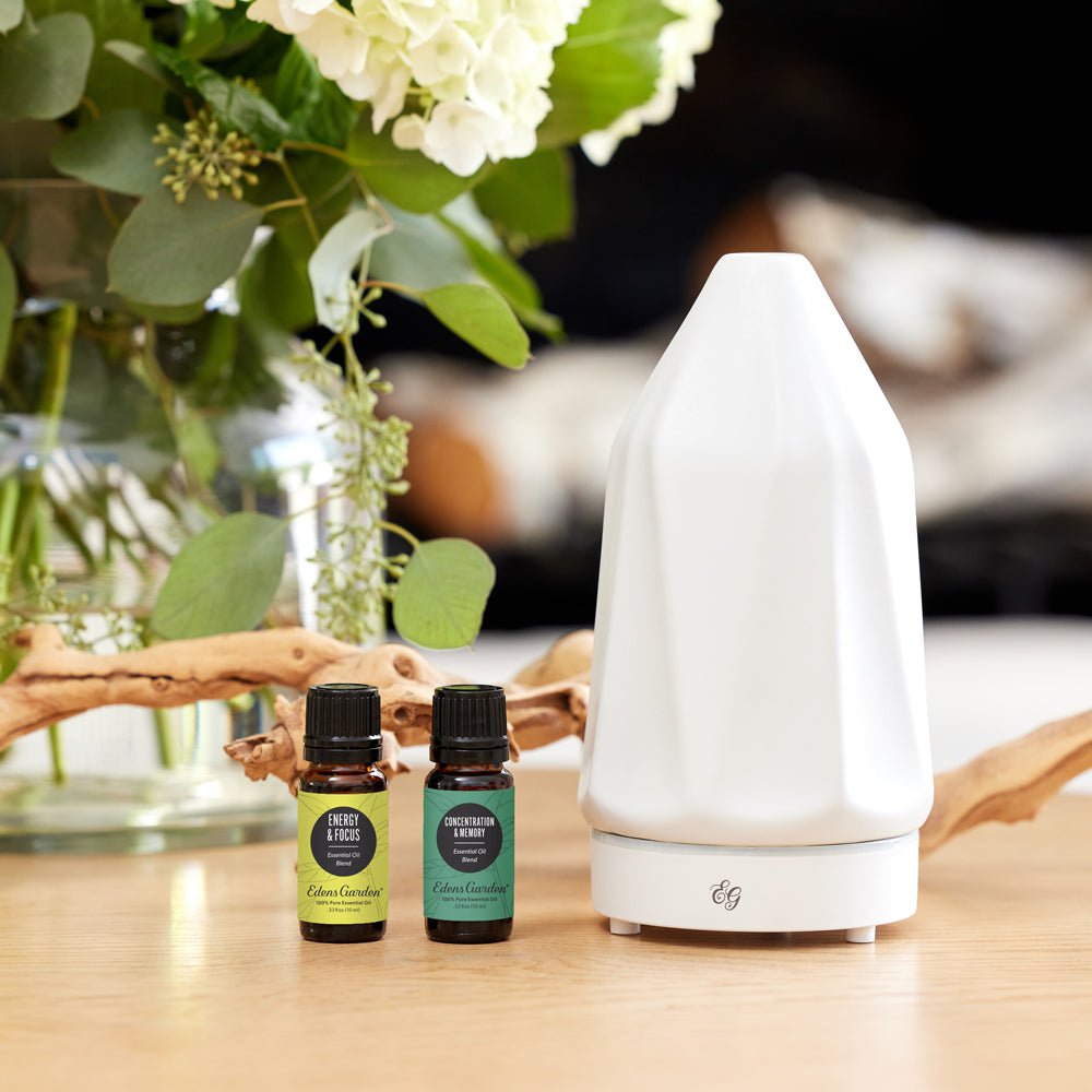 Energy & Focus Essential Oil Blend- To Decrease Fatigue, Uplift & Increase Motivation