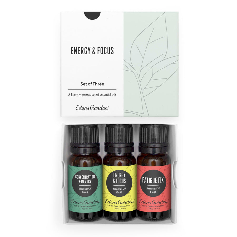 Energy & Focus Essential Oil 3 Set