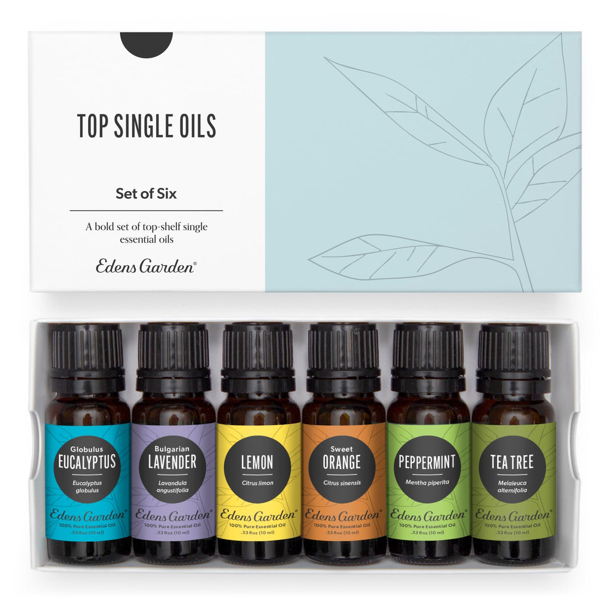 Top Single Essential Oils 6 Set