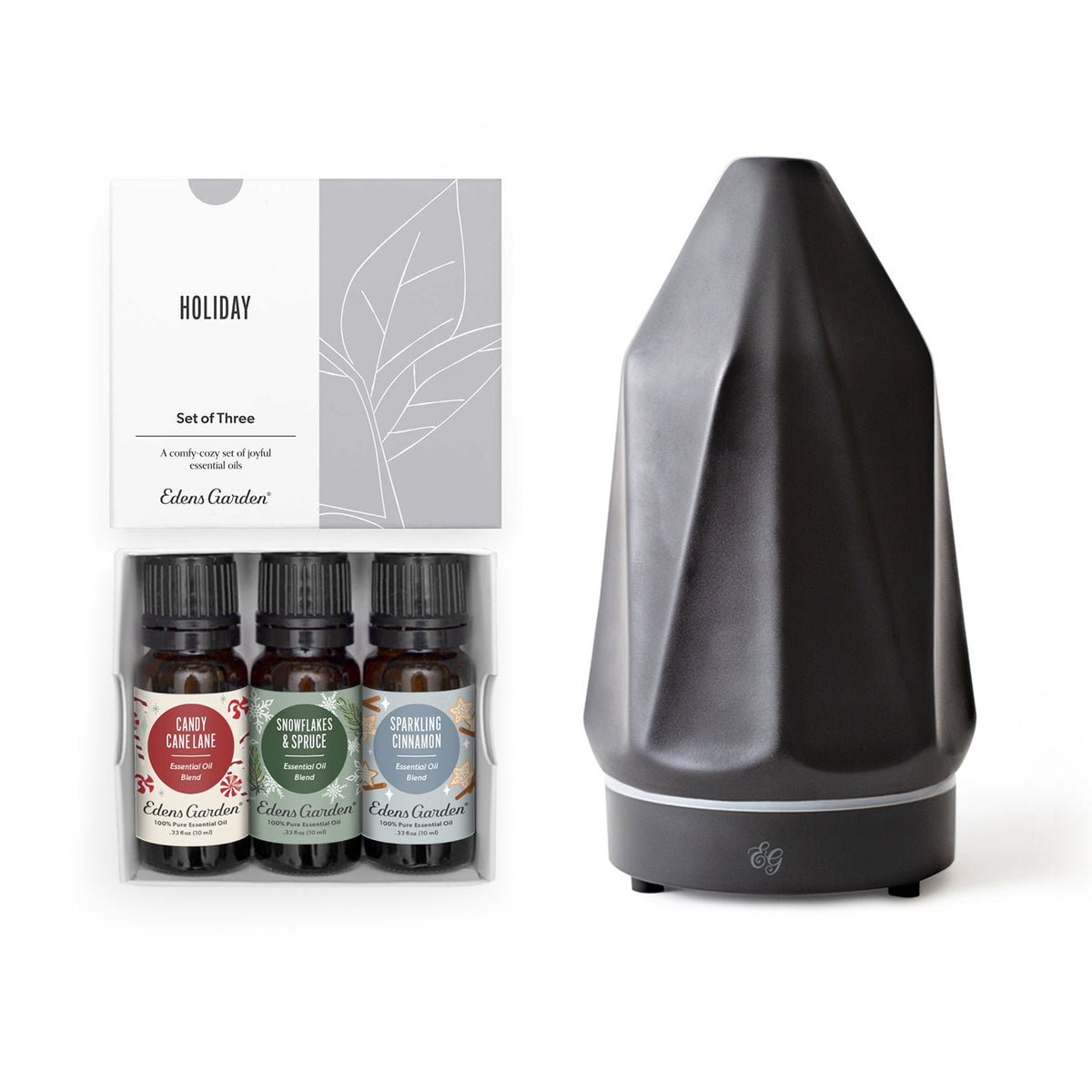 Holiday 3 Set & Diamond Diffuser black