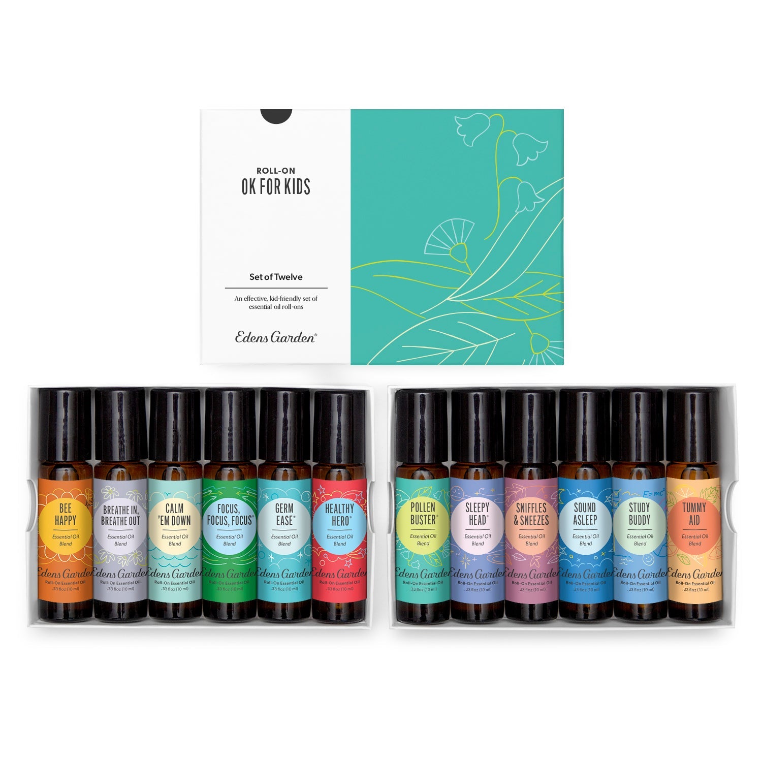 OK For Kids Roll-On Essential Oil 12 Set