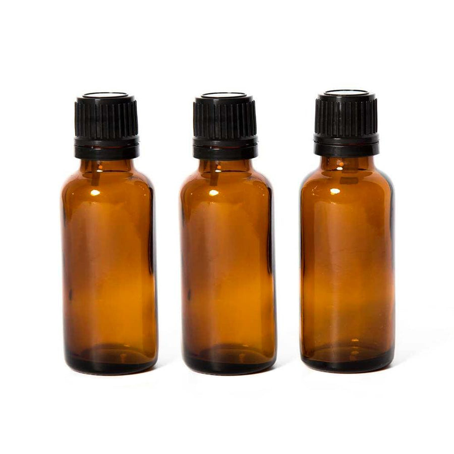 Amber Glass Bottles- 30 ml