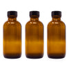 Amber Glass Bottles- 4 oz