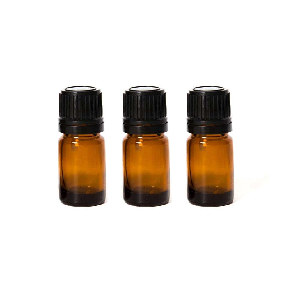 Amber Glass Bottles- 5 ml