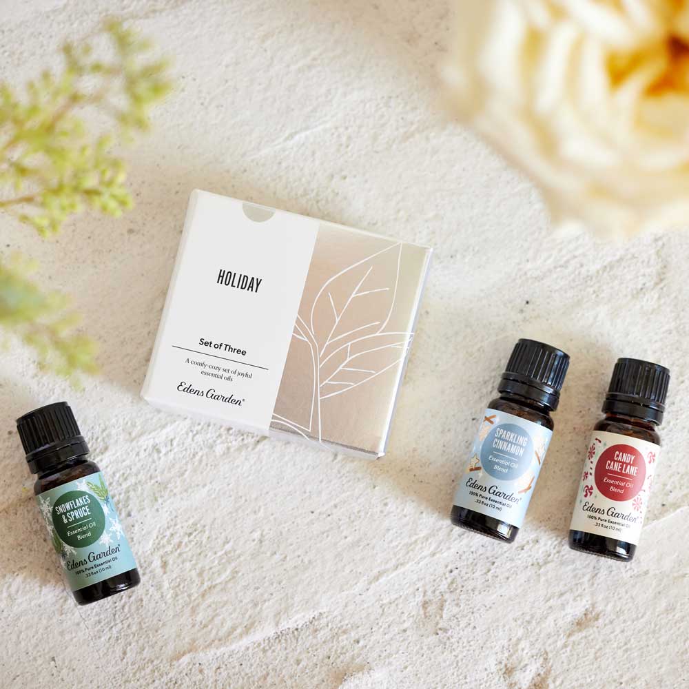 Lifestyle image of Holiday Essential Oil 3 Set