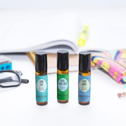 Study Buddy Essential Oil Roll-On- For Focus, Mind Calming & Concentration