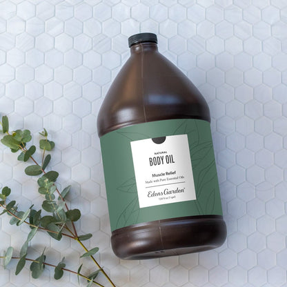Muscle Relief Body/ Massage Oil- 1 Gallon