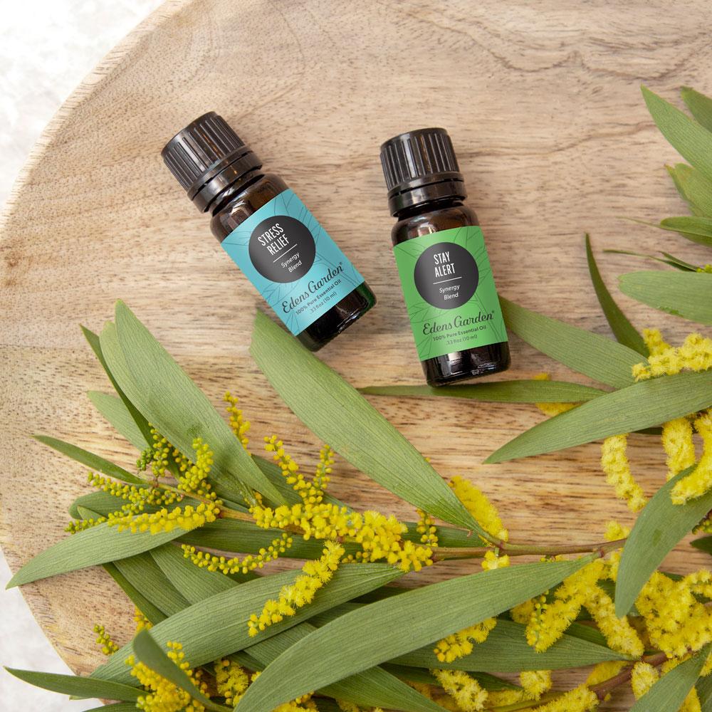 Stress Relief Essential Oil Blend- For Calming, Reducing Anxiety & Relaxation