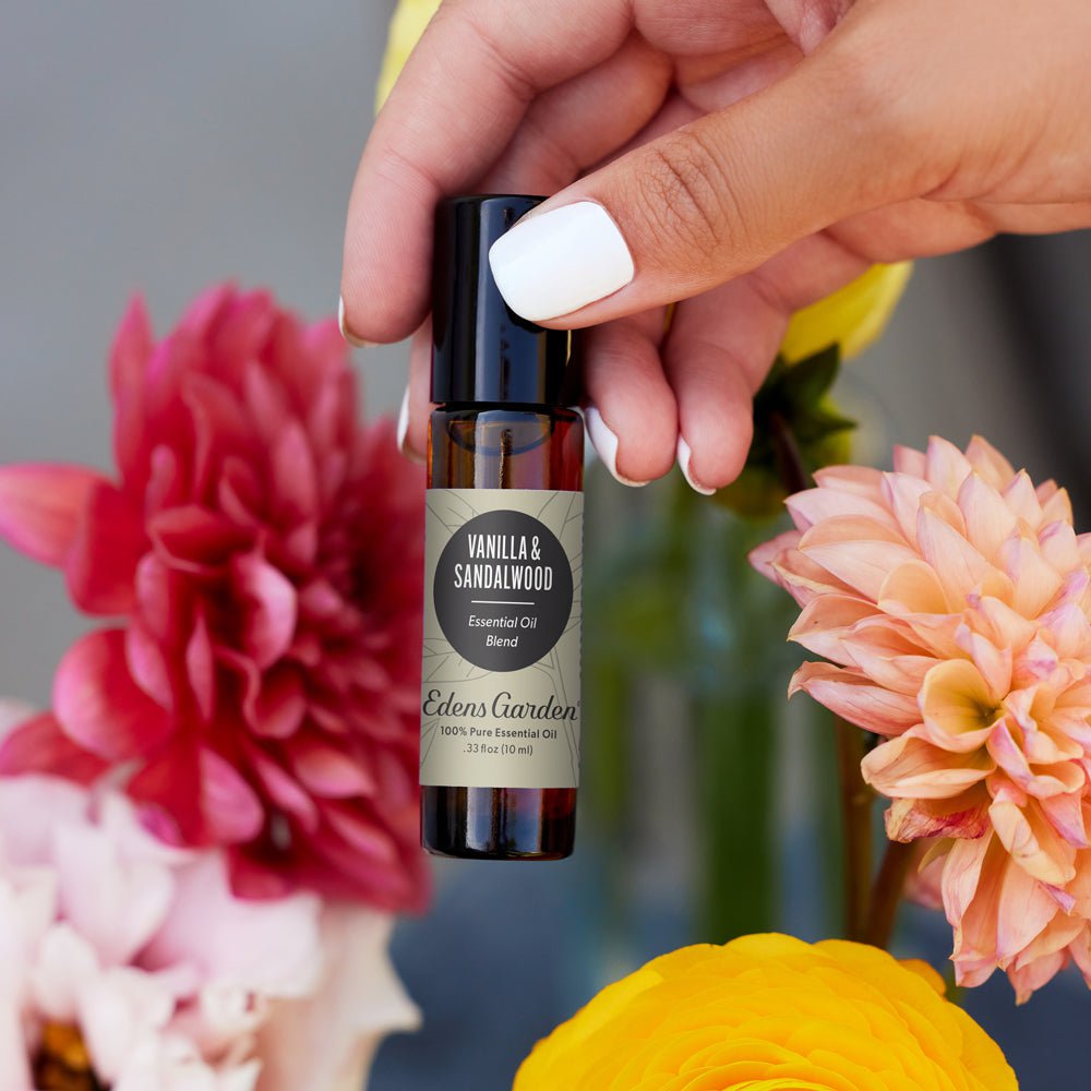Vanilla & Sandalwood Essential Oil Roll-On- Warm, Cozy & Undeniably Meditative