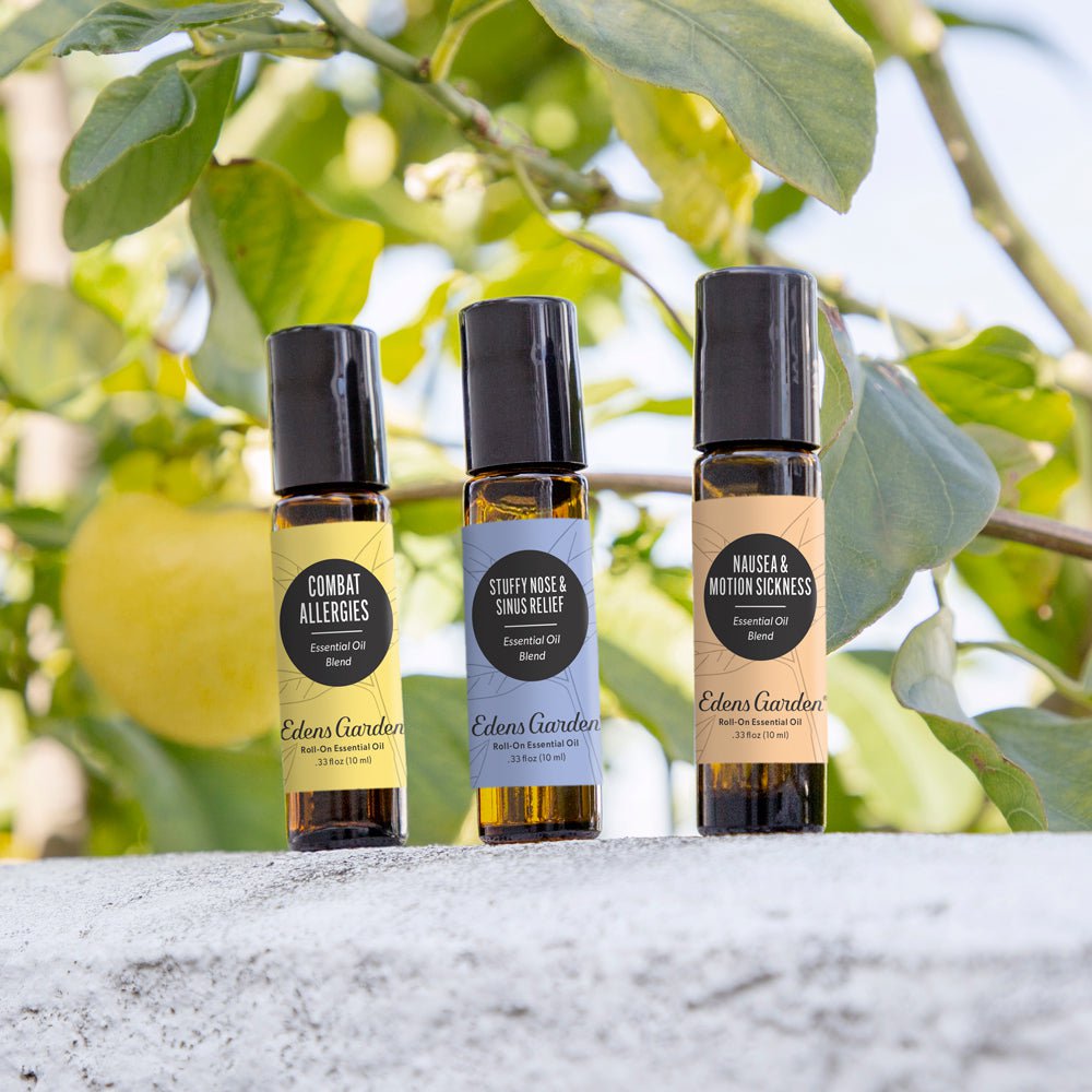 Stuffy Nose & Sinus Relief Essential Oil Blend- Best For Relieving Pressure & Clearing Nasal Passages