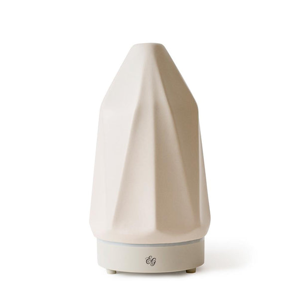 Edmonds Diffuser Diamond Essential Oil Diffuser - Tan Ceramic - Edens Garden